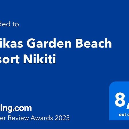 Finikas Garden Beach Resort Nikiti Buitenkant foto